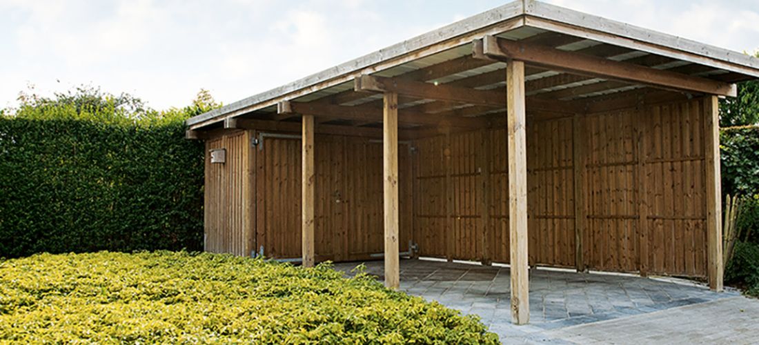 carport en bois